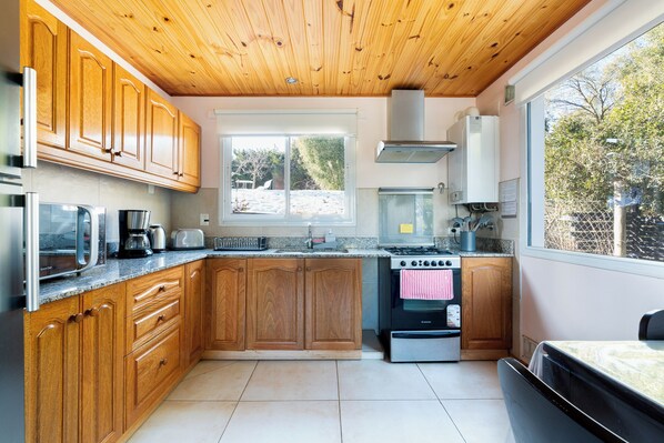 Microwave, oven, stovetop