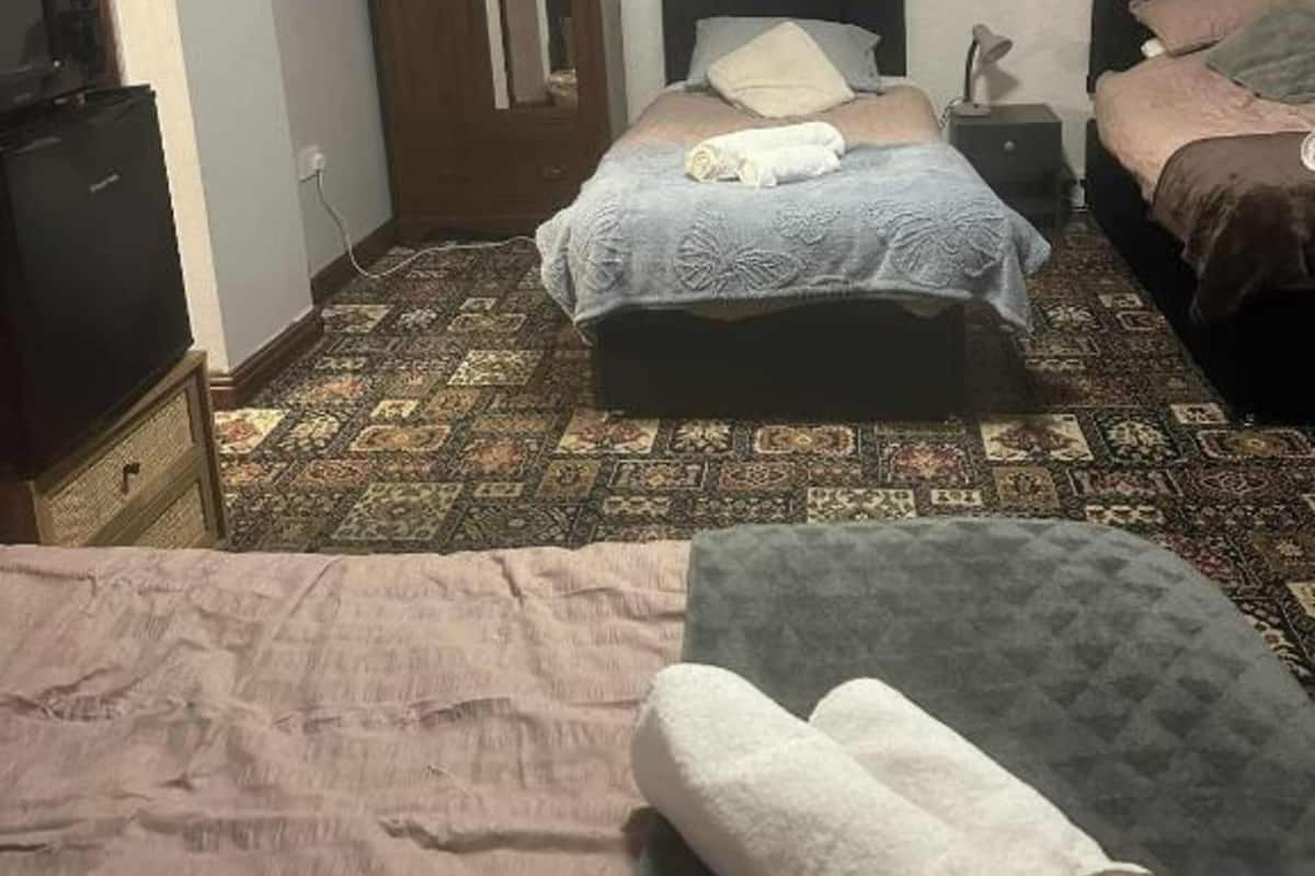 Standard Family of 3 room - Shared | Iron/ironing board, free WiFi, bed sheets