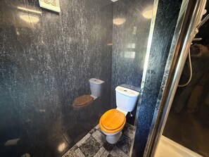 Standard family of 5 room | Bathroom | Shower, free toiletries, hair dryer, towels - OYO Prince of Wales Country Hotel (Princetown)