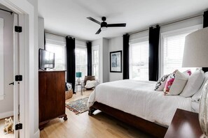 3 chambres, fer et planche à repasser, Wi-Fi gratuit, draps fournis