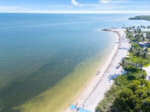 ビーチの近く、サンラウンジャー、ビーチタオル