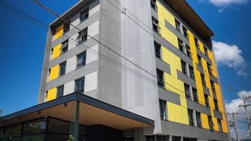 Fassade der Unterkunft