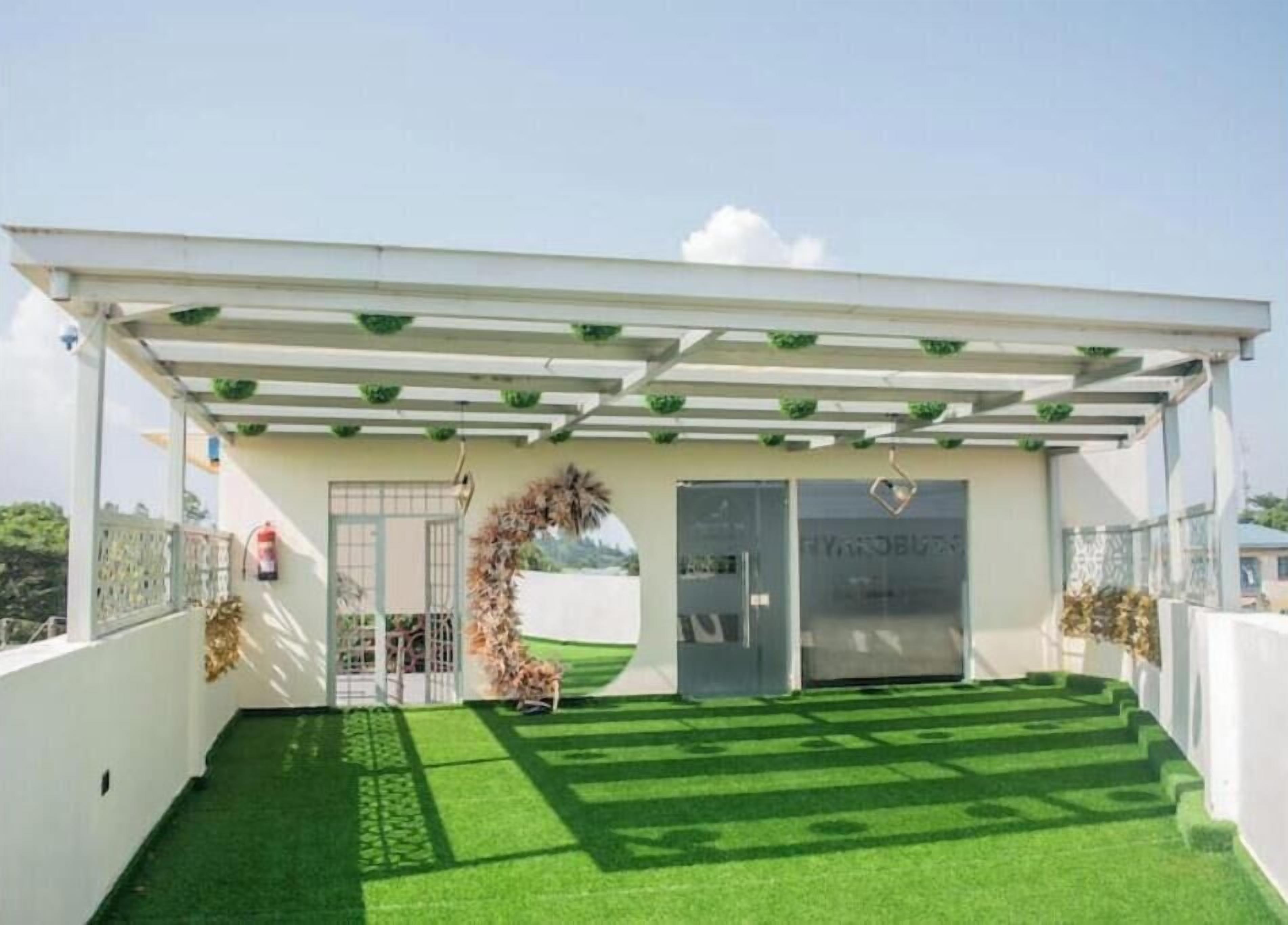 Terrein van de accommodatie