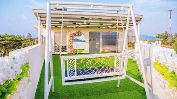 Àrea exterior de l'allotjament