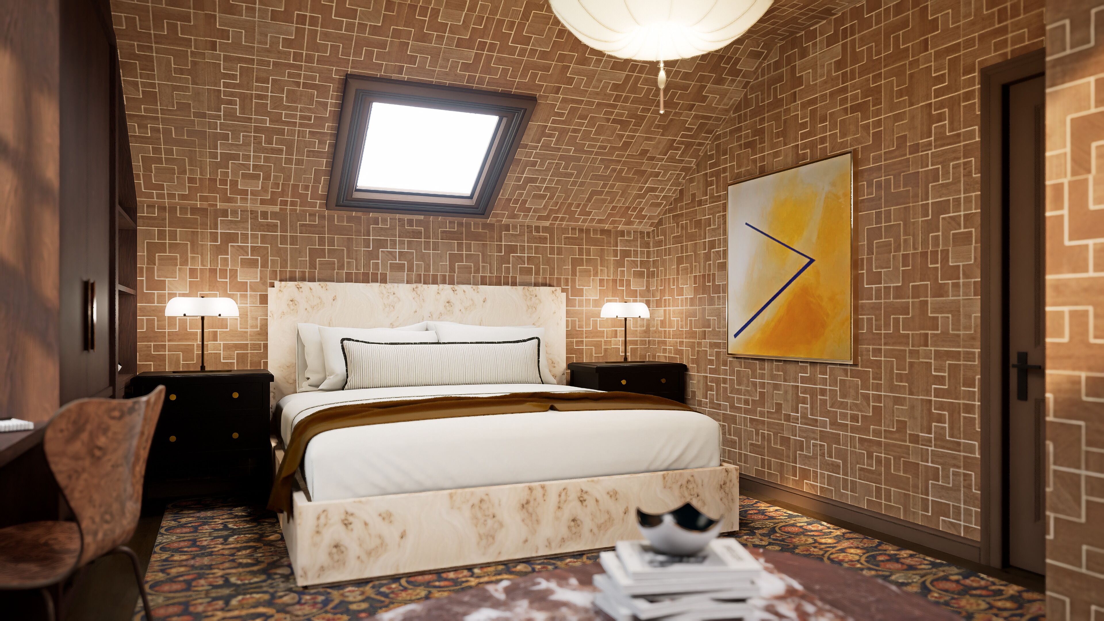 Phòng Deluxe, 1 giường cỡ king | Truy cập Internet không dây miễn phí, bộ trải giường 