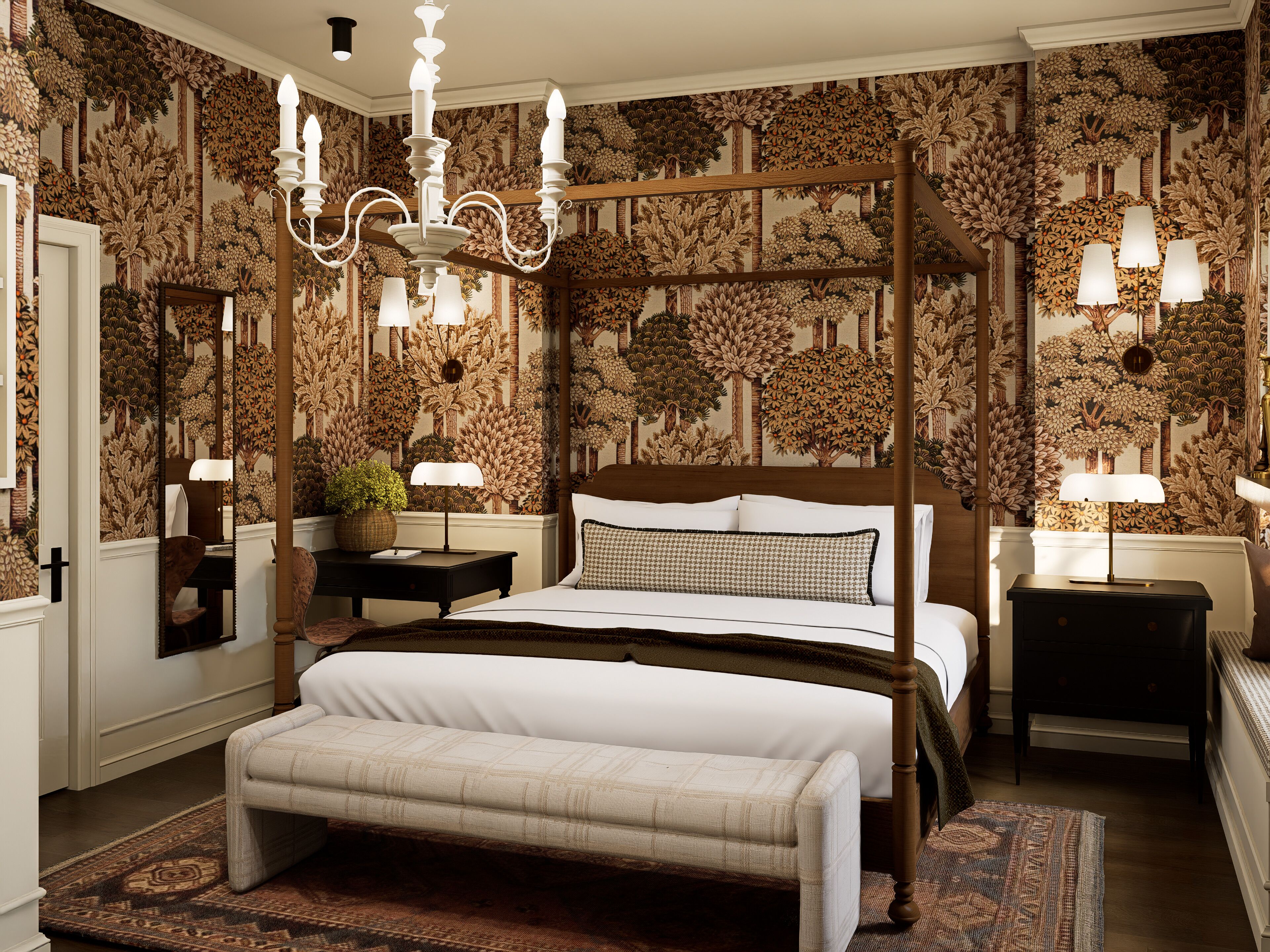 Free WiFi, bed sheets