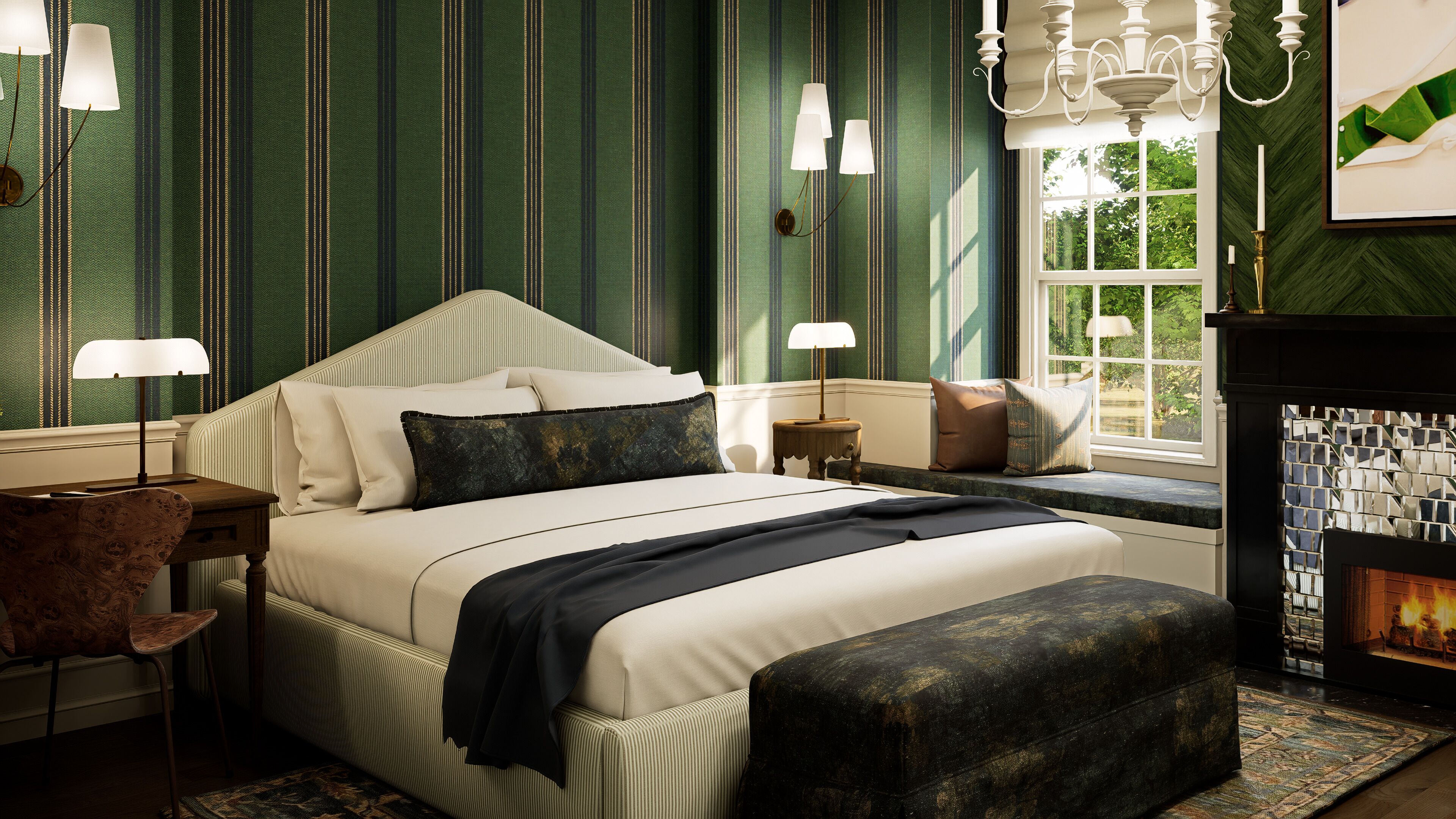 Truy cập Internet không dây miễn phí, bộ trải giường 