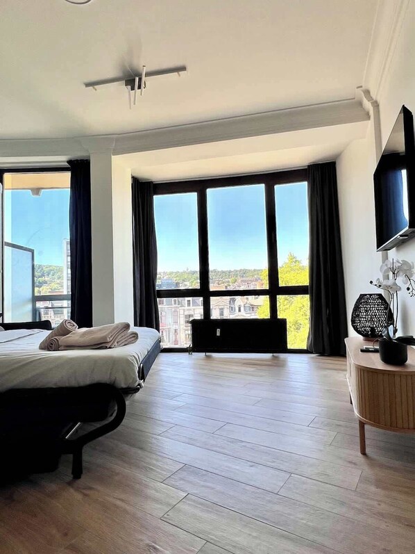 1 bedroom, iron/ironing board, WiFi, bed sheets - Cozy and fully equipped in the center of Liege 4 guests (Liège)