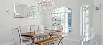 Waterfront luxury estate.