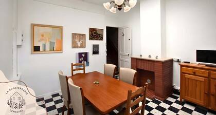 La Brocante 4 ch, Centre Lens, Cour, Parking, 8p