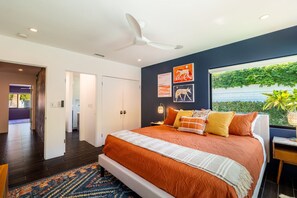 4 bedrooms, desk, iron/ironing board, free WiFi
