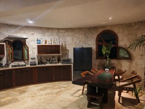 Dining - Tulum Jungle House with Swimming Pool - Relax and Spiritual Connection (Macario Gómez)
