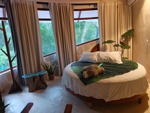 3 bedrooms, Internet, bed sheets - Tulum Jungle House with Swimming Pool - Relax and Spiritual Connection (Macario Gómez)