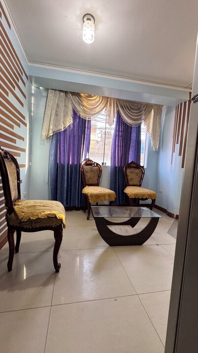 Lodging with private bathroom