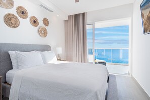2 bedrooms, iron/ironing board, WiFi, bed sheets - Luxurious Beachfront 2Bd Condo @ Encantame Towers Resort Best Beach in RP! (Playa Encanto)