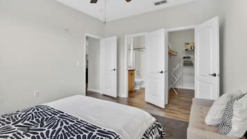 2 habitaciones, tabla de planchar con plancha y wifi gratis