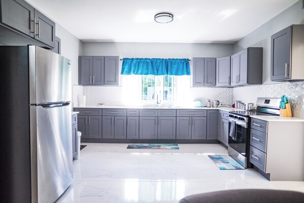 Microwave, oven, stovetop