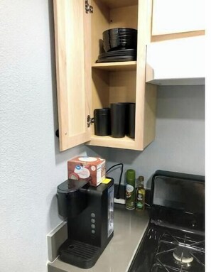 Microwave, oven, stovetop