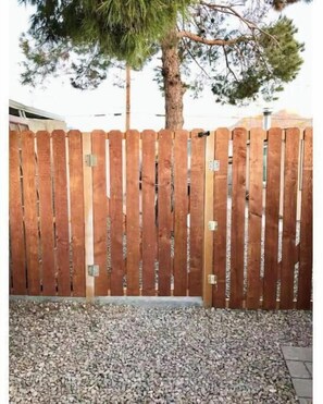 Enceinte de l’hébergement