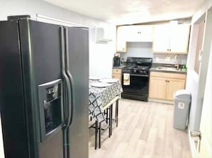 Microwave, oven, stovetop