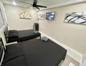 1 bedroom, iron/ironing board, Internet, bed sheets