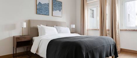 2 chambres, fer et planche à repasser, Wi-Fi, draps fournis