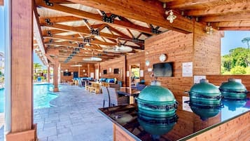 Et oppvarmet basseng