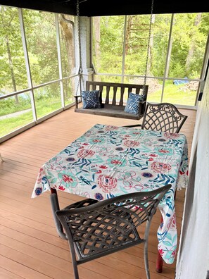 Opções para refeição ao ar livre