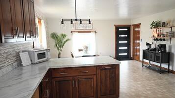 Microwave, oven, stovetop