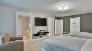 4 chambres, fer et planche à repasser, Wi-Fi, draps fournis