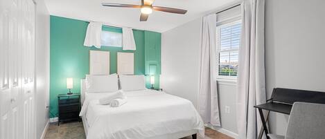 1 bedroom, iron/ironing board, free WiFi