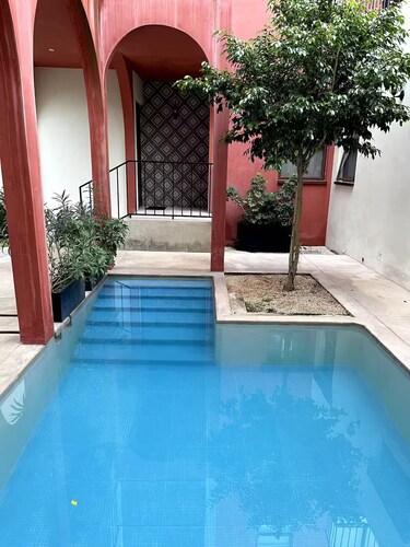 Lovely 2-bedroom apartment with AC in Mérida