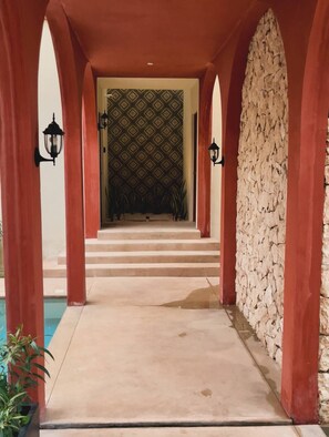 Pool - Lovely 2-bedroom apartment with AC in Mérida (Mérida)