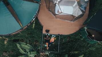 Bungalow Deluxe, patio, vue montagne