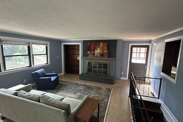 Den with new smart TV Installed 11-5-25