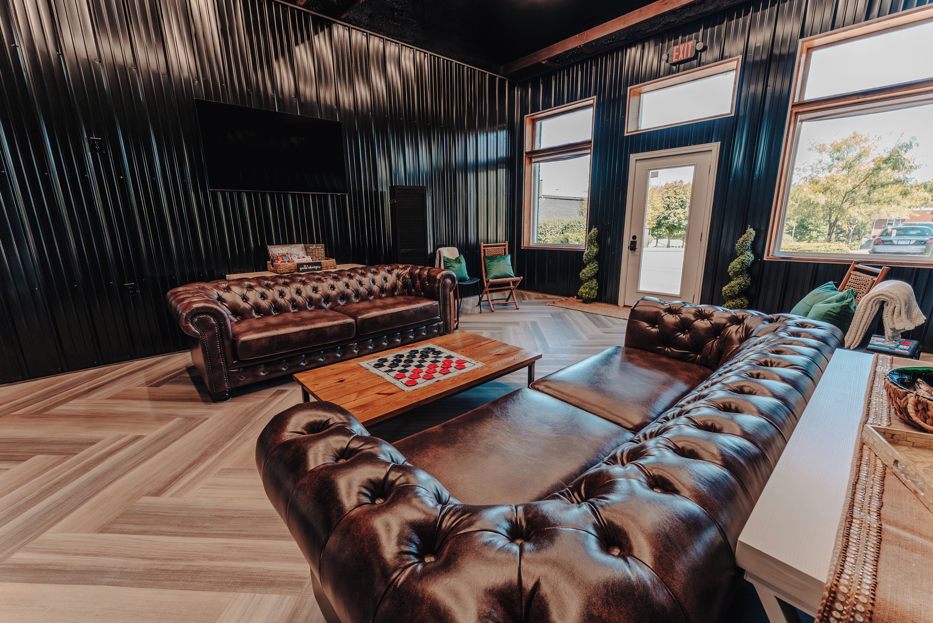 TV connectée, cheminée