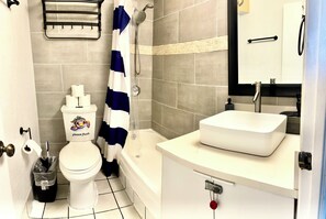 Hair dryer, toilet paper