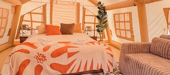 Cozy Safari Tent at Prairie Junction 