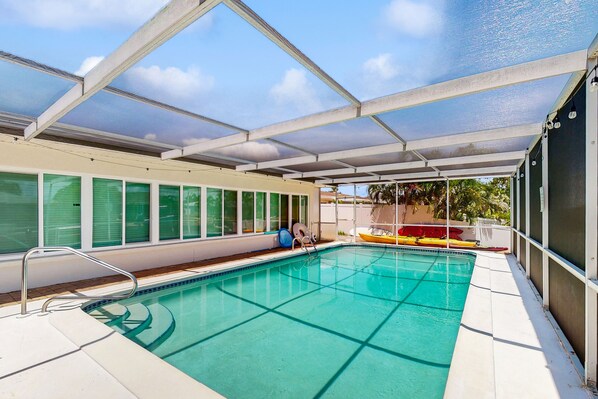 Piscine chauffée