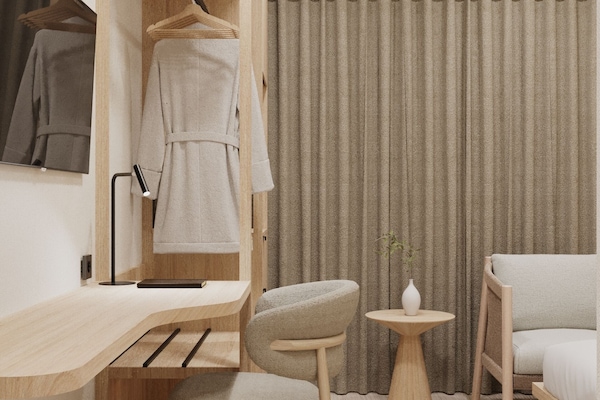 Free minibar, in-room safe, desk, iron/ironing board