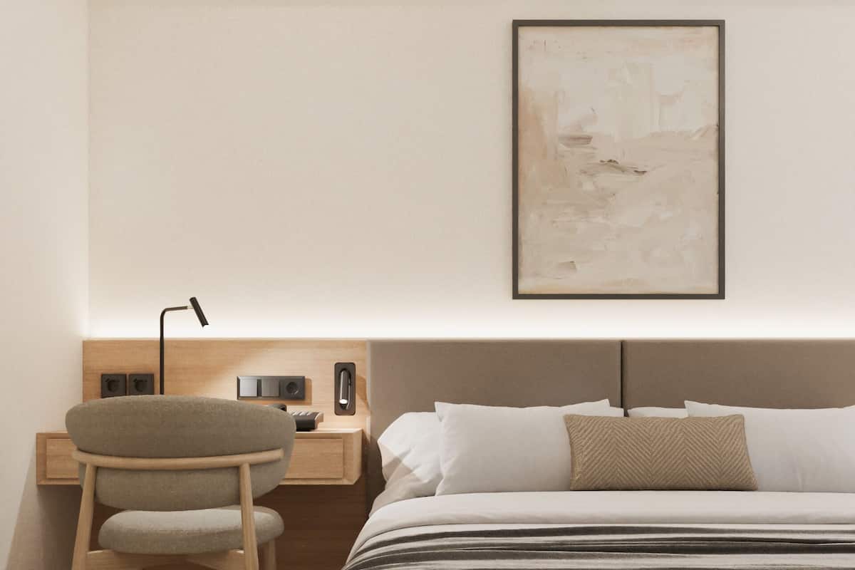 Superior Room, Internal Window | 迷你吧(备有免费物品)、客房内保险箱、办公桌、熨斗/熨板