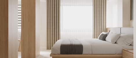 Signature Room, Window, City View | Free minibar, in-room safe, desk, iron/ironing board