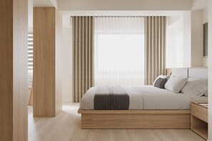 Signature Room, Window, City View | Free minibar, in-room safe, desk, iron/ironing board