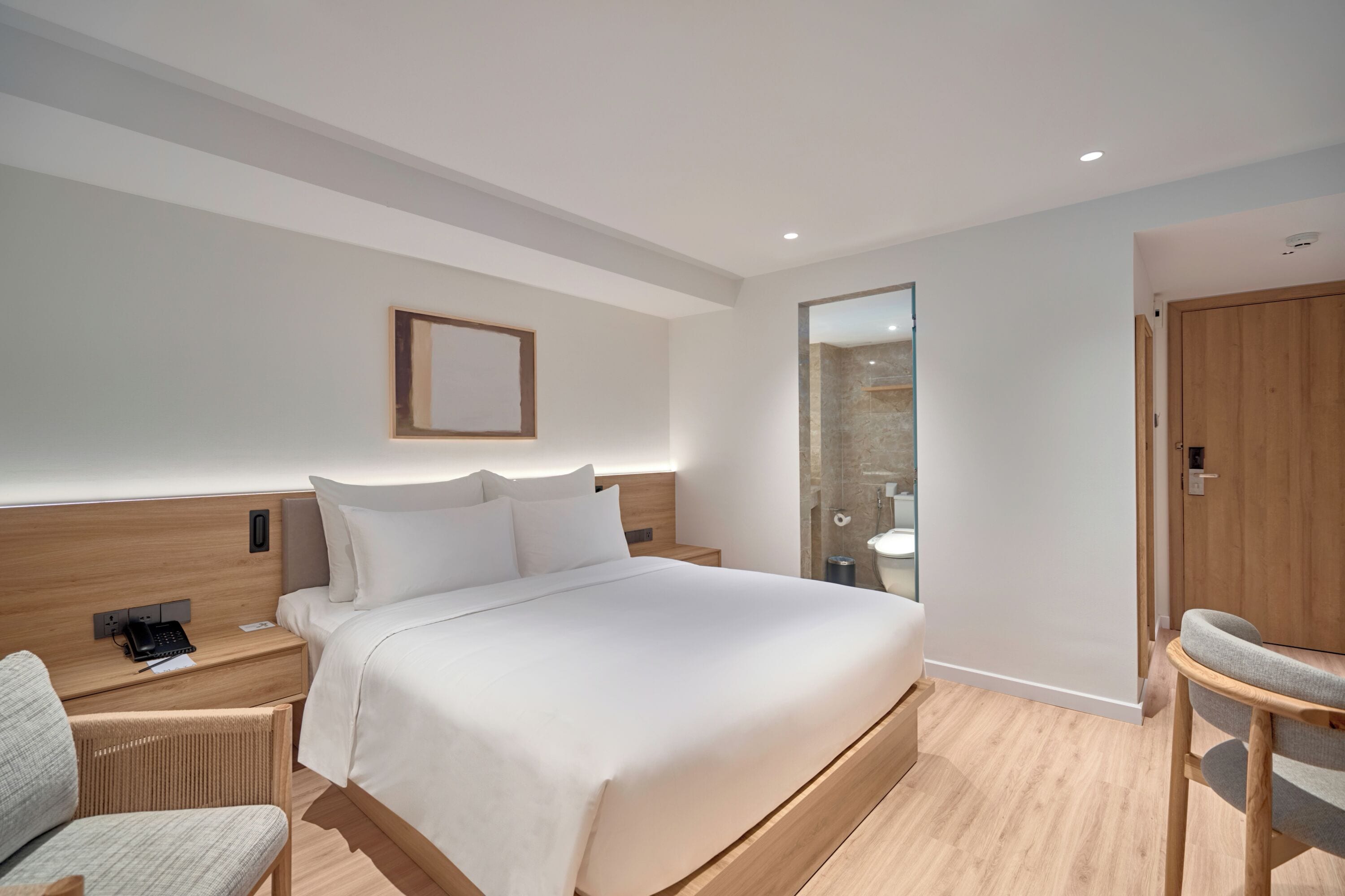 Literie de qualité supérieure, articles gratuits dans le mini-bar