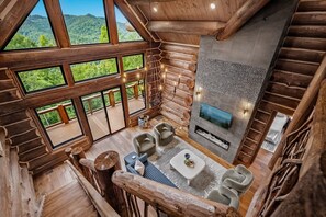 Interior - Modern Luxury Log Cabin, Sleeps 22 (Sevierville)