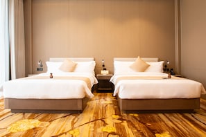Chambre Deluxe avec lits jumeaux, 2 lits doubles