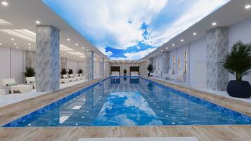 Piscine couverte
