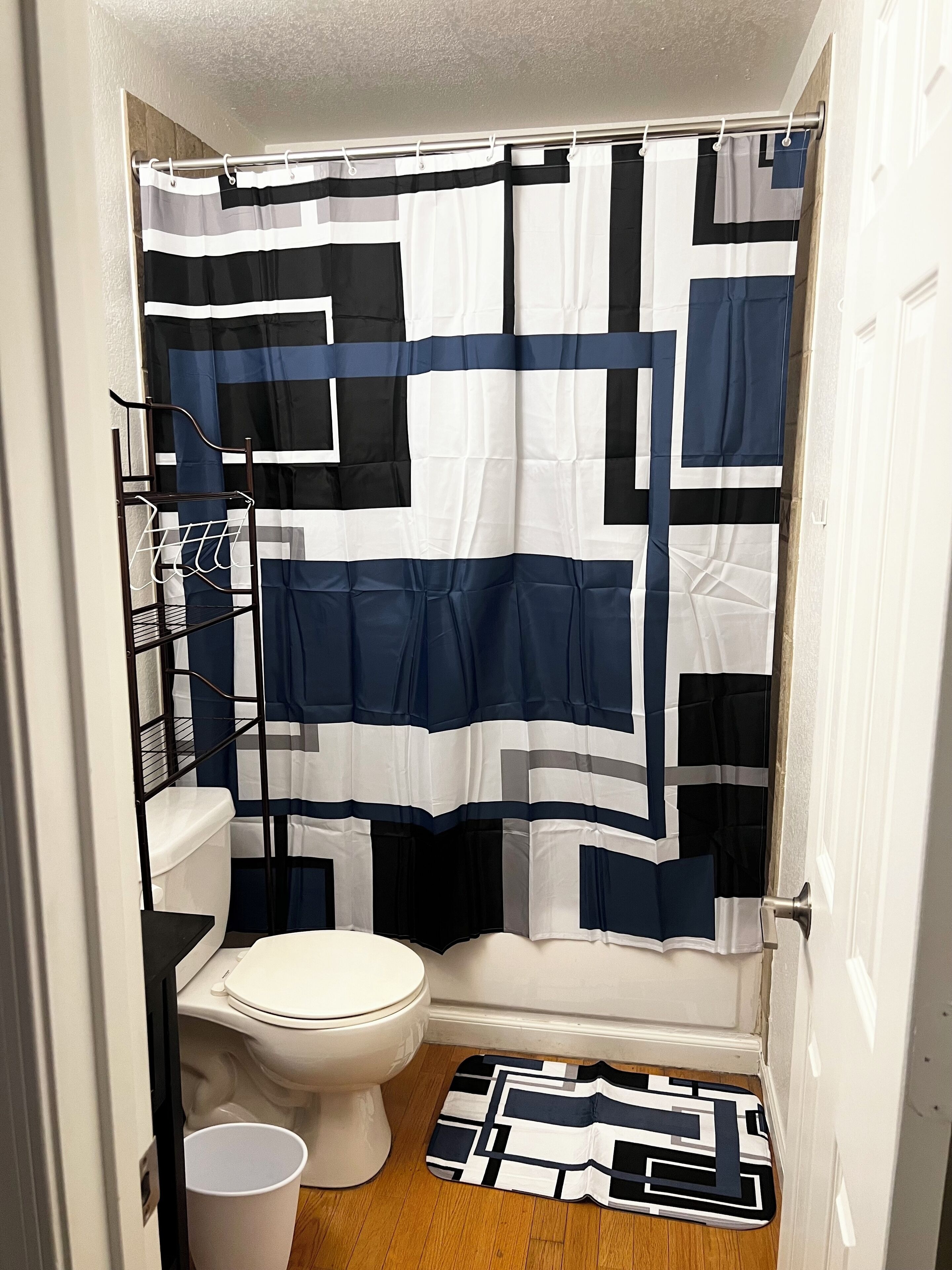 Towels, soap, toilet paper