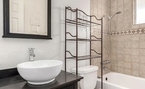 Towels, soap, toilet paper