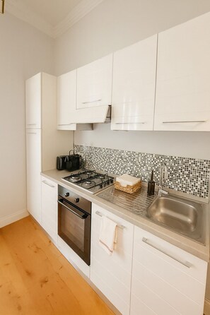 Microwave, oven, stovetop